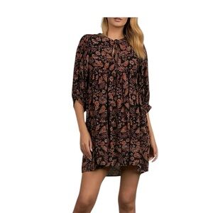 Elan Women’s Floral Mini Shift Dress NWOT